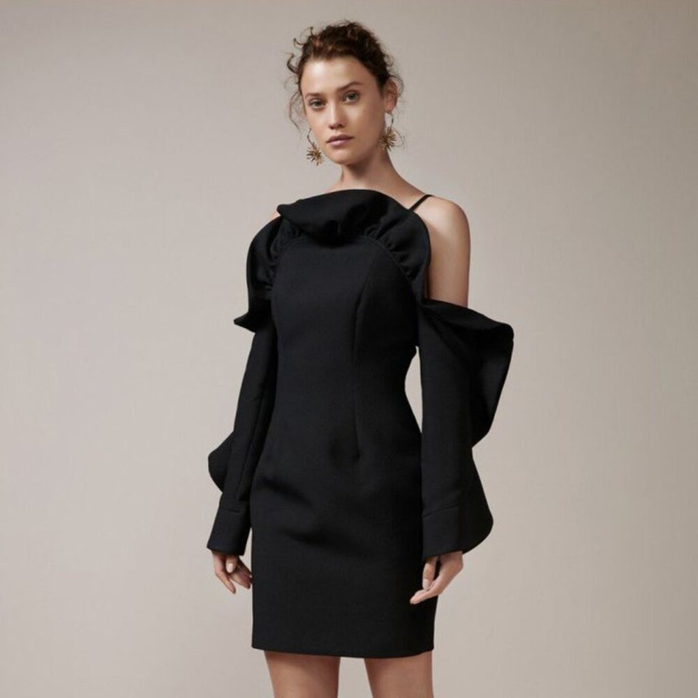 Keepsake Messages Long-Sleeve Mini Dress Size S View 5